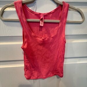 Skims Vibrant Pink Tank Top